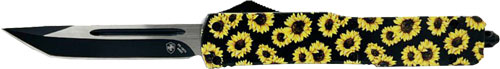 Templar Knife Slim OTF Sunflower 3.1" Black Tanto Blade