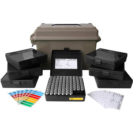 MTM AC50 .45 ACP Ammo Can Combo with 7 P10045 Ammo Boxes Dark Earth 700 Round Capacity