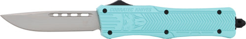 CobRaTec Medium CTK1 OTF Mint Blue 3" Drop Point Knife