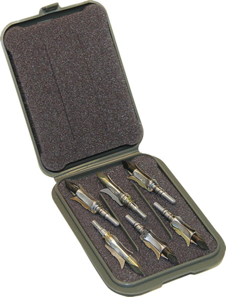 MTM Mechanical Broadhead Case - Army Green