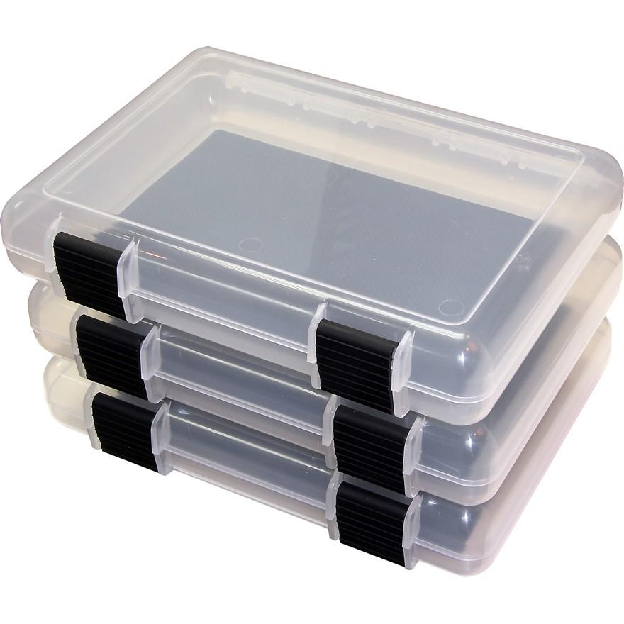 MTM In-Safe Storage Case 12" Clear 3-Pack