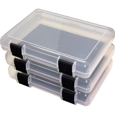 MTM In-Safe Storage Case 12" Clear 3-Pack