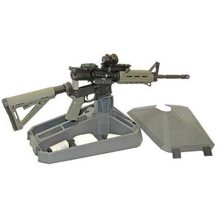 MTM ArmAR Modern Sporting Rifle Maintenance Stand for AR-15/AR-10 Grey
