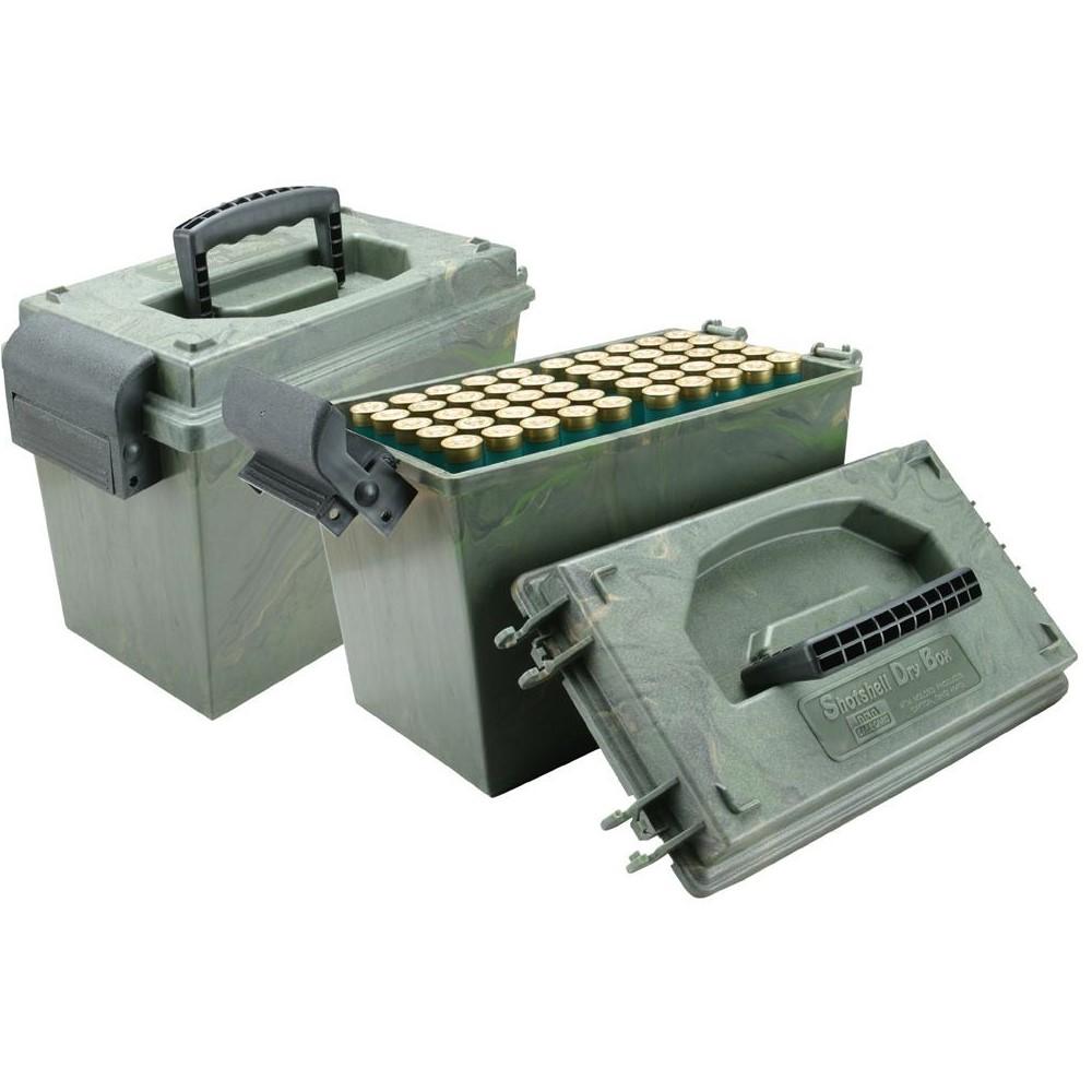 MTM Shot Shell Dry Box for 20 Gauge Up to 3", Wild Camo