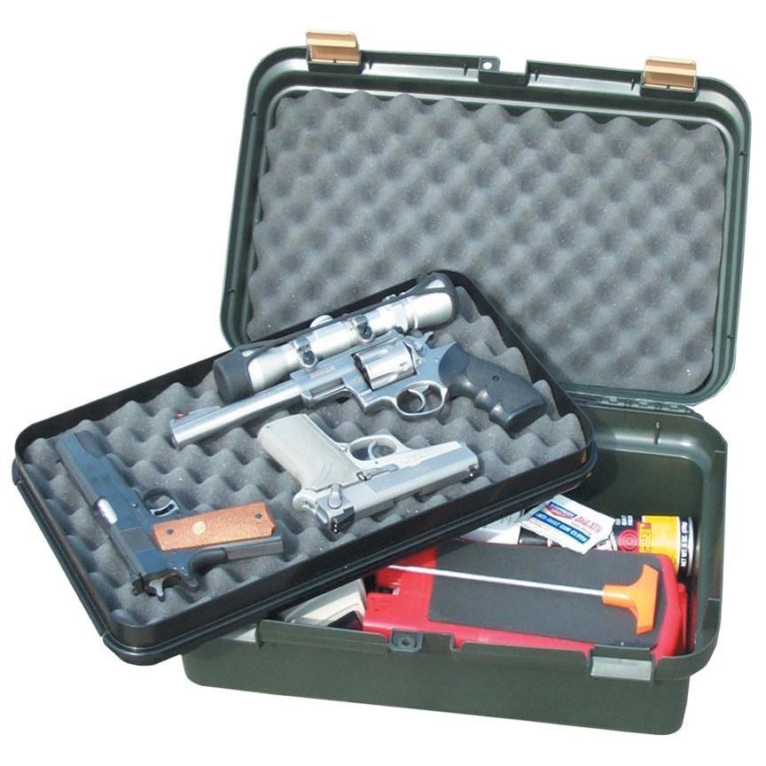 MTM Sportsman's Utility Case Forest Green with Foam Pad and Lift-Out Tray