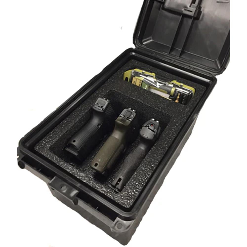 MTM Tactical Pistol Case Fits 3 Handguns Dark Earth