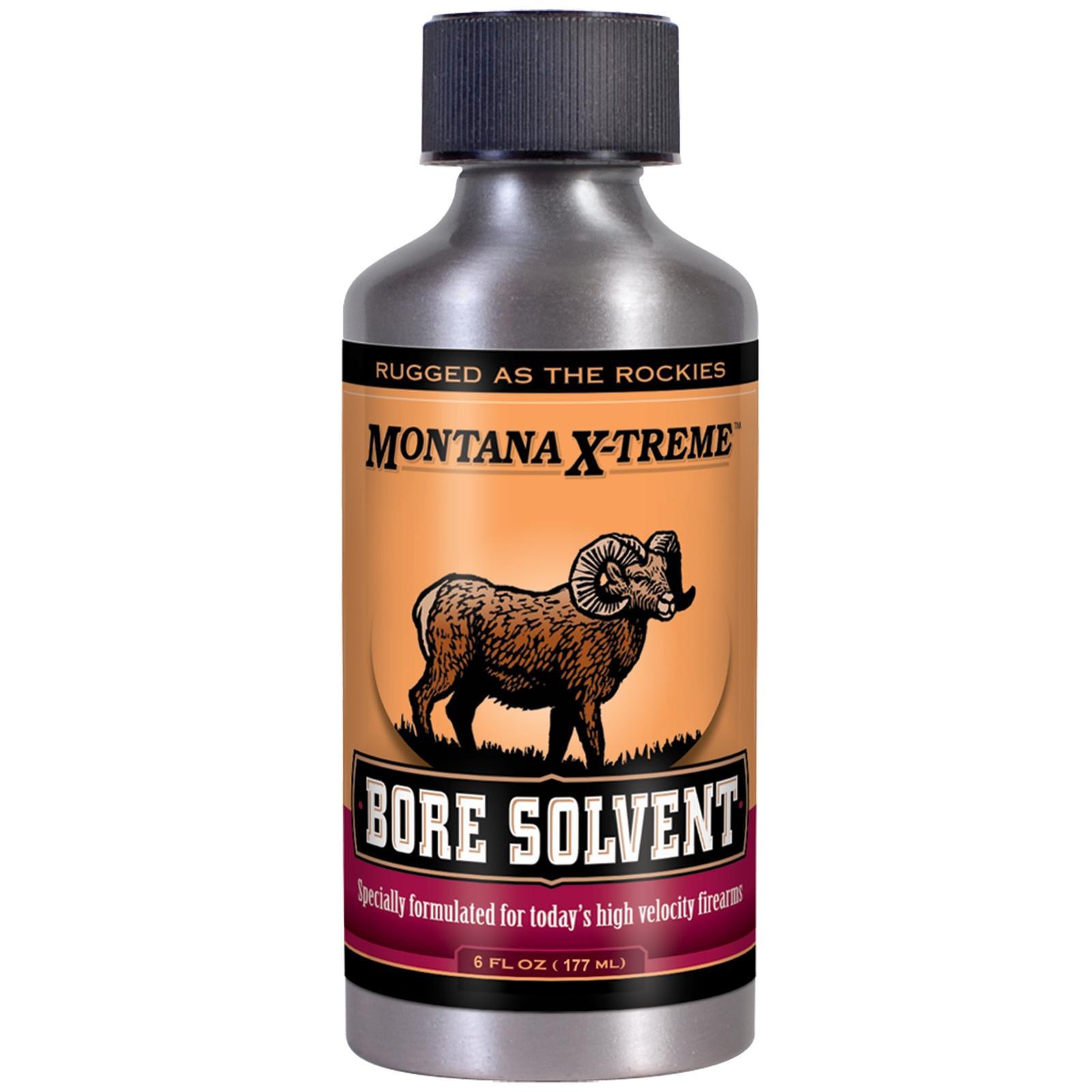 Montana X-Treme Bore Solvent Copper and Powder Fouling Remover 6 oz Bottle
