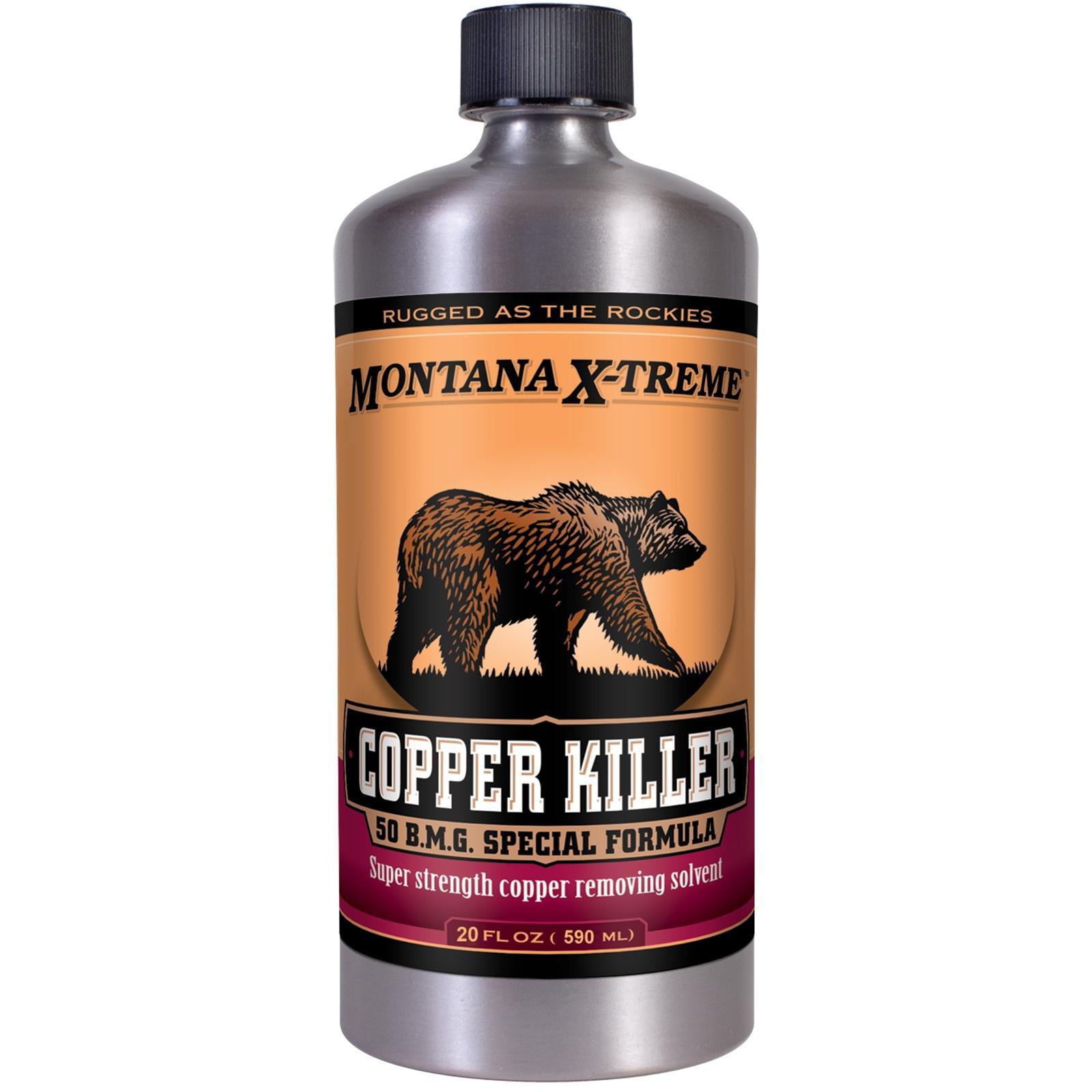 Montana X-Treme Copper Killer Bore Cleaner 20 oz Bottle
