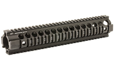 Midwest Industries Gen 2 Two-Piece Free Float Handguard, Rifle Length, 12.25", Black MCTAR-22G2