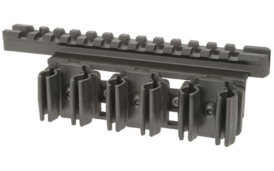 Midwest Industries Side Saddle Optic Rail Shell Holder, Black, MI-ORSH-1895X5