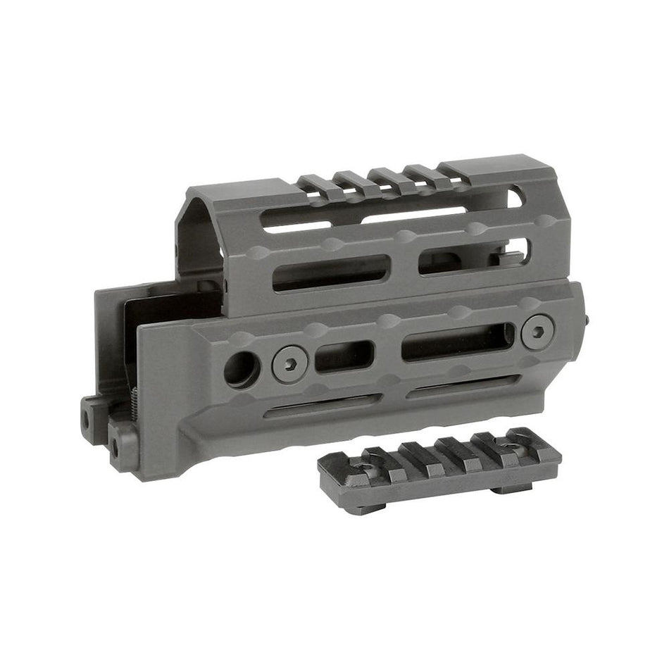 Midwest Industries AK Alpha Series Krink M-LOK Handguard Black Aluminum