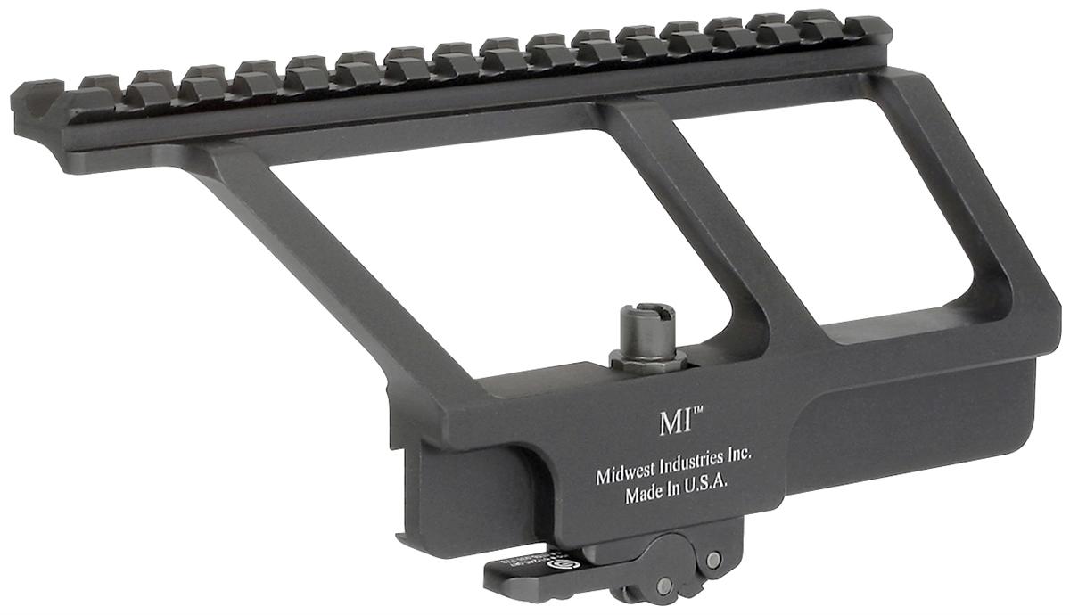 Midwest Industries AK-47/AK-74 Side Rail Scope Mount Yugo Pattern