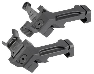Midwest Industries 45-Degree Offset Combat Rifle Sights - Front & Rear Set