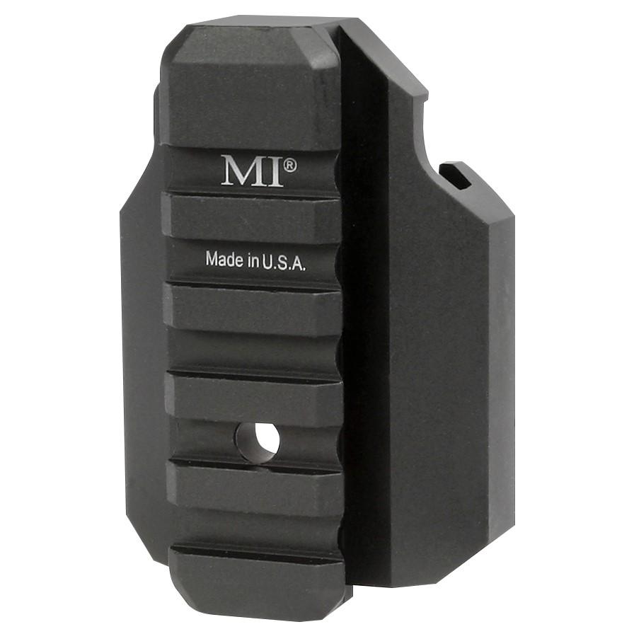 Midwest Industries Scorpion Stock Back Plate with Mil-Spec Rail for CZ Scorpion Black