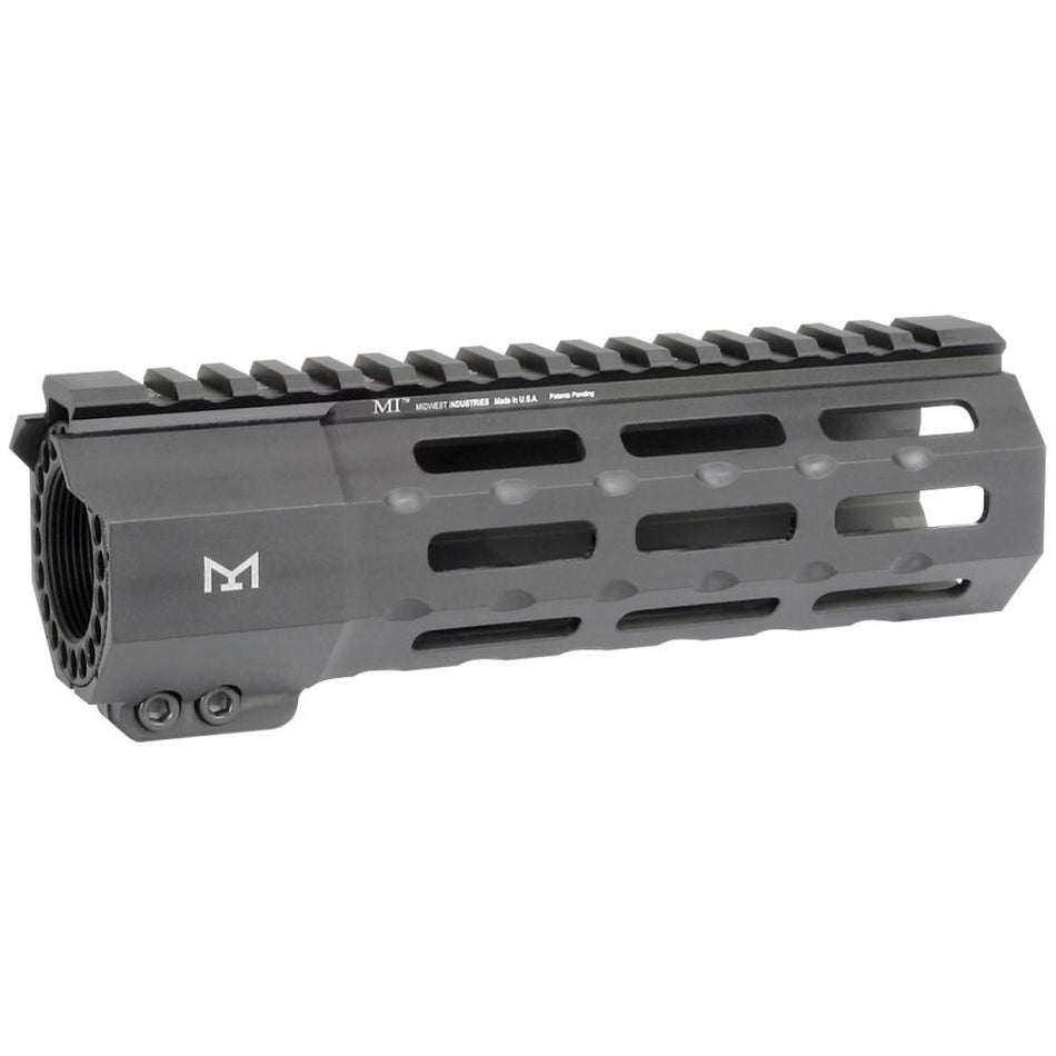 Midwest Industries Suppressor Series 1-Piece M-LOK Free Float Handguard 7.25" Black