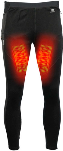 Mobile Warming Men's Merino Heated Pants Black XX-Large