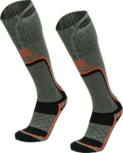 Mobile Warming Men's Premium 2.0 Merino Heated Socks Gray X-Large