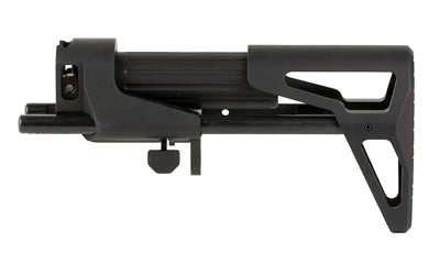 Maxim Defense Industries Picatinny Rail Mount PDW Stock, 5-Position Adjustable, Anodized Black, Fits 1913 Rail MXM-48036