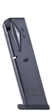 Mec-Gar Beretta 92FS M9 9mm Blued Flush Fit Handgun Magazine 10-Round