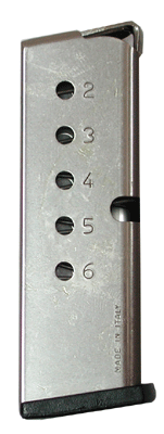 NAA Guardian .380 ACP 6-Round Stainless Steel Magazine