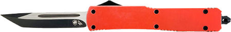 Templar Knife Slim OTF Blaze Orange 3.1" Black Tanto Blade