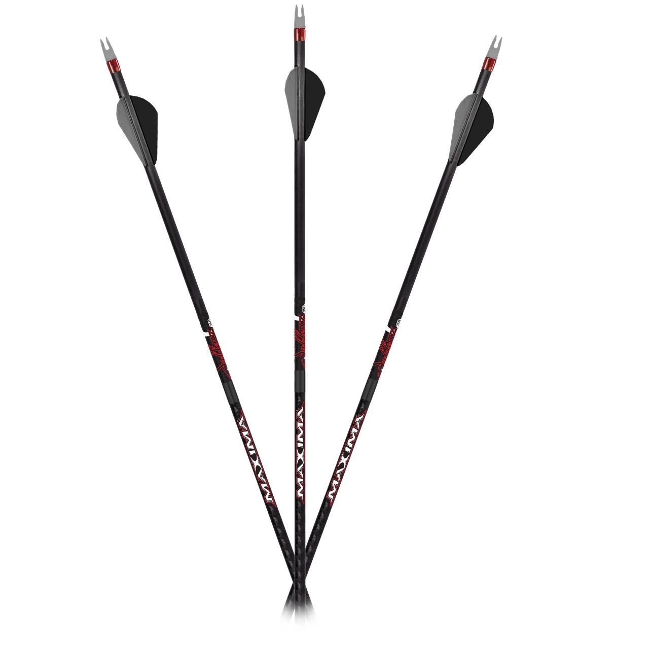 Carbon Express Maxima Sable RZ 350 Hunting Arrows 12-Pack