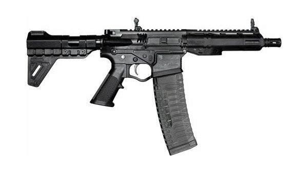 ATI ATIGAX5567ML60 Alpha Maxx 5.56x45mm 60+1 7.50" Black Threaded Barrel, Polymer M-LOK Handguard, Black Polymer Stock