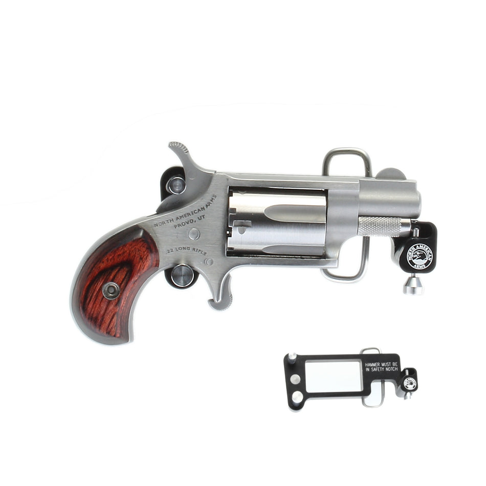 MINI 22LR REV 1-1/8" SS BUCKLE NAA-22LR-BBS