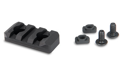 Nordic Components 3-Slot Picatinny Rail Section, 1.59", M-LOK Compatible, Black TRL-MLOK-STD-3