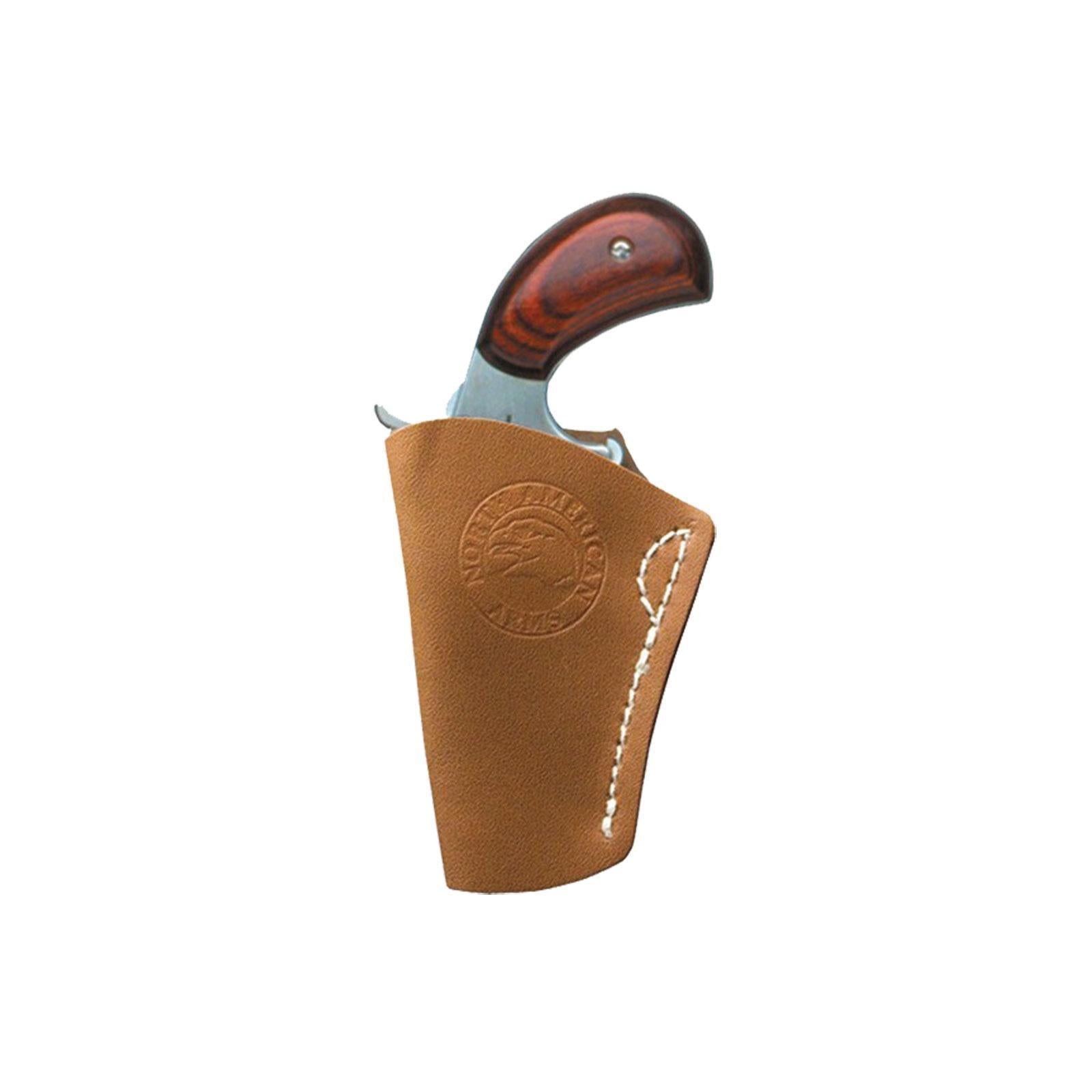 North American Arms Inside-the-Pants Magnum Holster Brown Right Hand