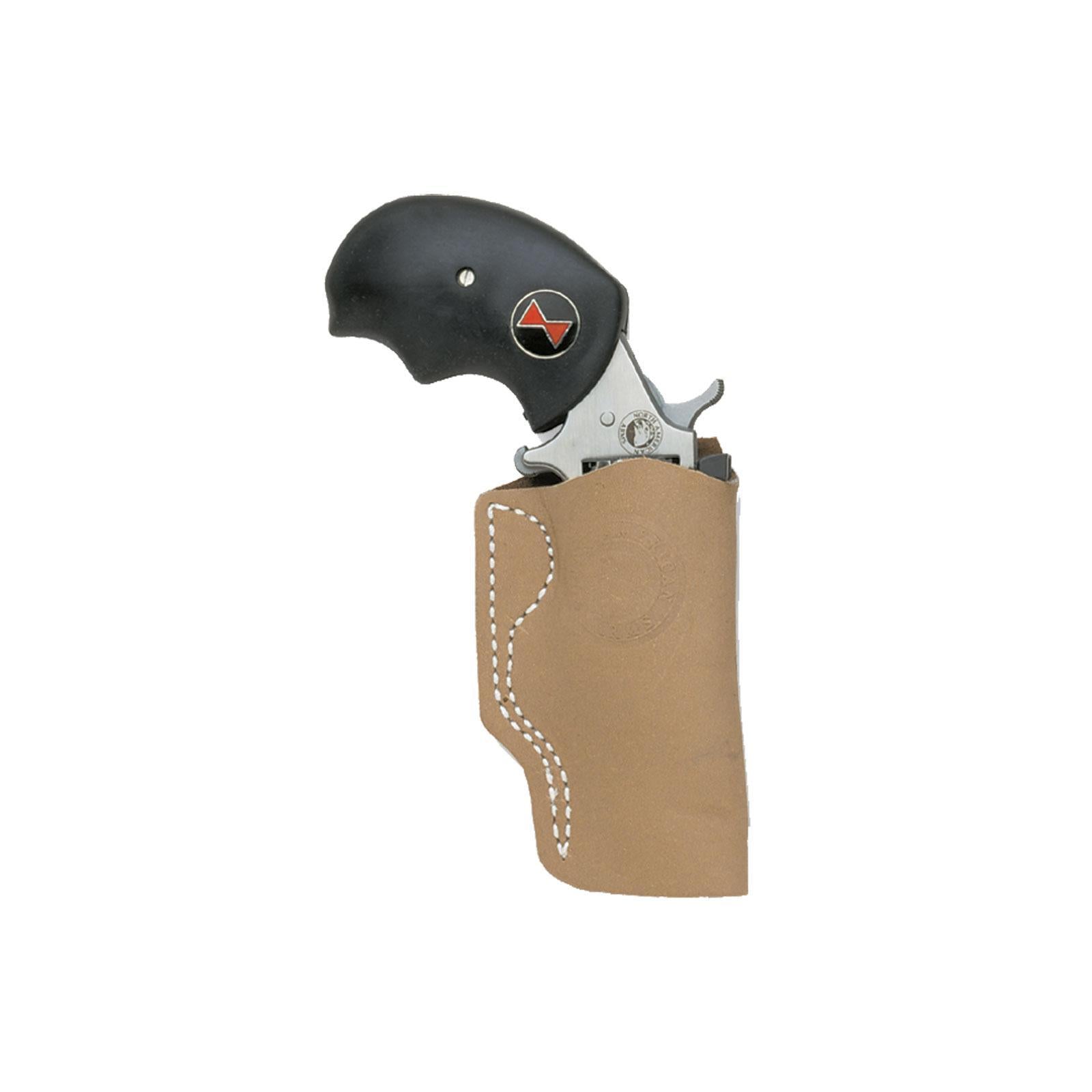 North American Arms Cross Draw ITP Holster Open Muzzle Left Hand Brushed Suede