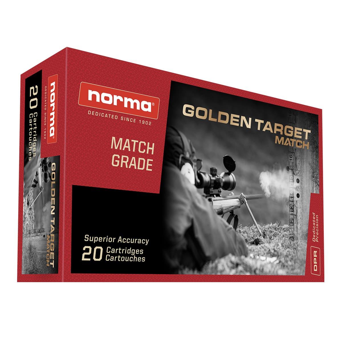 Norma Golden Target Match .308 Win / 7.62x51mm 175 gr BTHP ammo