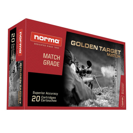 Norma Golden Target Match .308 Win / 7.62x51mm 175 gr BTHP ammo