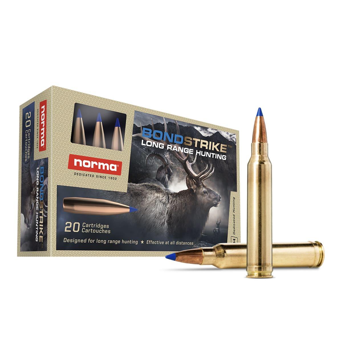Norma 20171522 Dedicated Hunting Bondstrike Bonded Polymer Tip  165 Grain 7mm Remington Mag