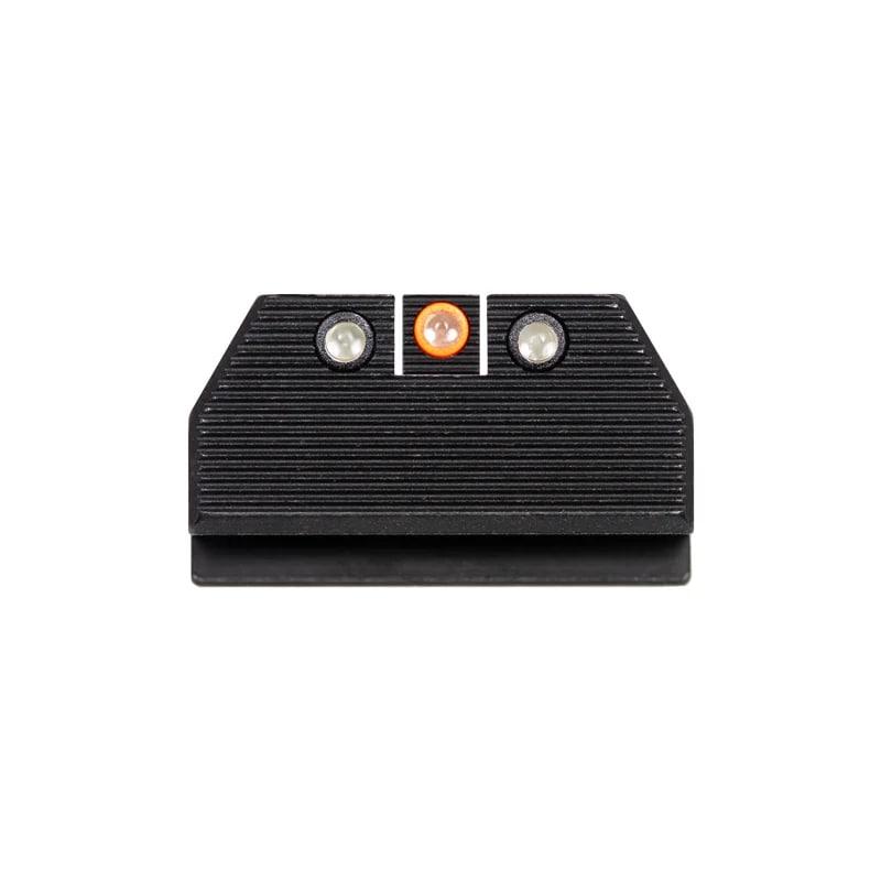 Night Fision Optics Ready Stealth Night Sight Set - Orange Front Black Rear for CZ P-10 C/F/S