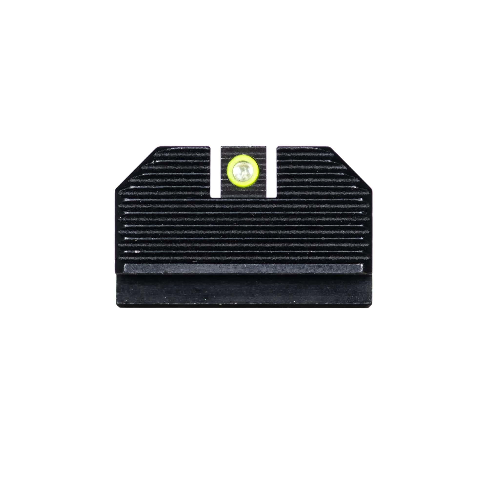 Night Fision Optics Ready Stealth Night Sight Set Yellow Front Black Back for Glock 43X MOS
