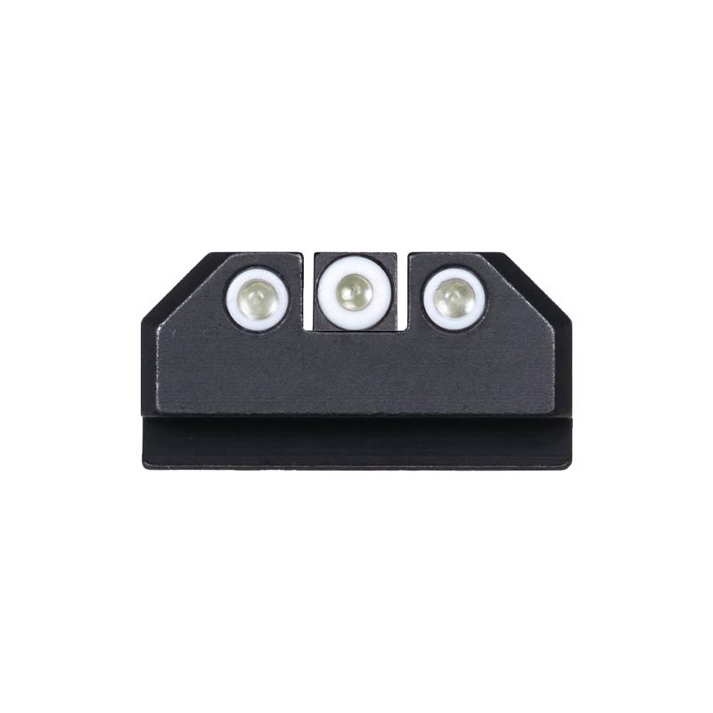 Night Fision Tritium Night Sight Set White Front White Back for Ruger Max 9