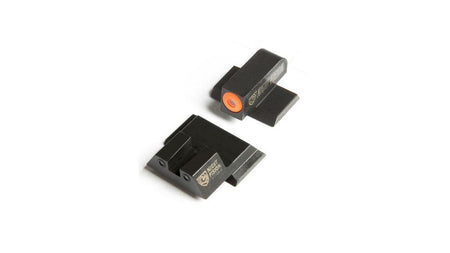 Night Fision Perfect Dot Night Sight Set for S&W M&P – Orange Front, Black U Rear