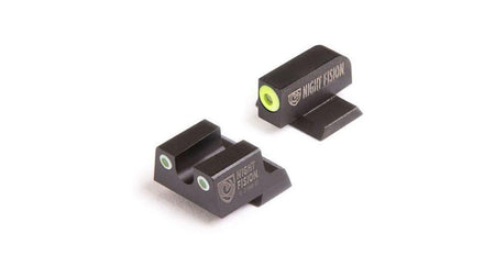 Perfect Dot Night Sight Set Yellow Front Black Square Rear for Springfield XD