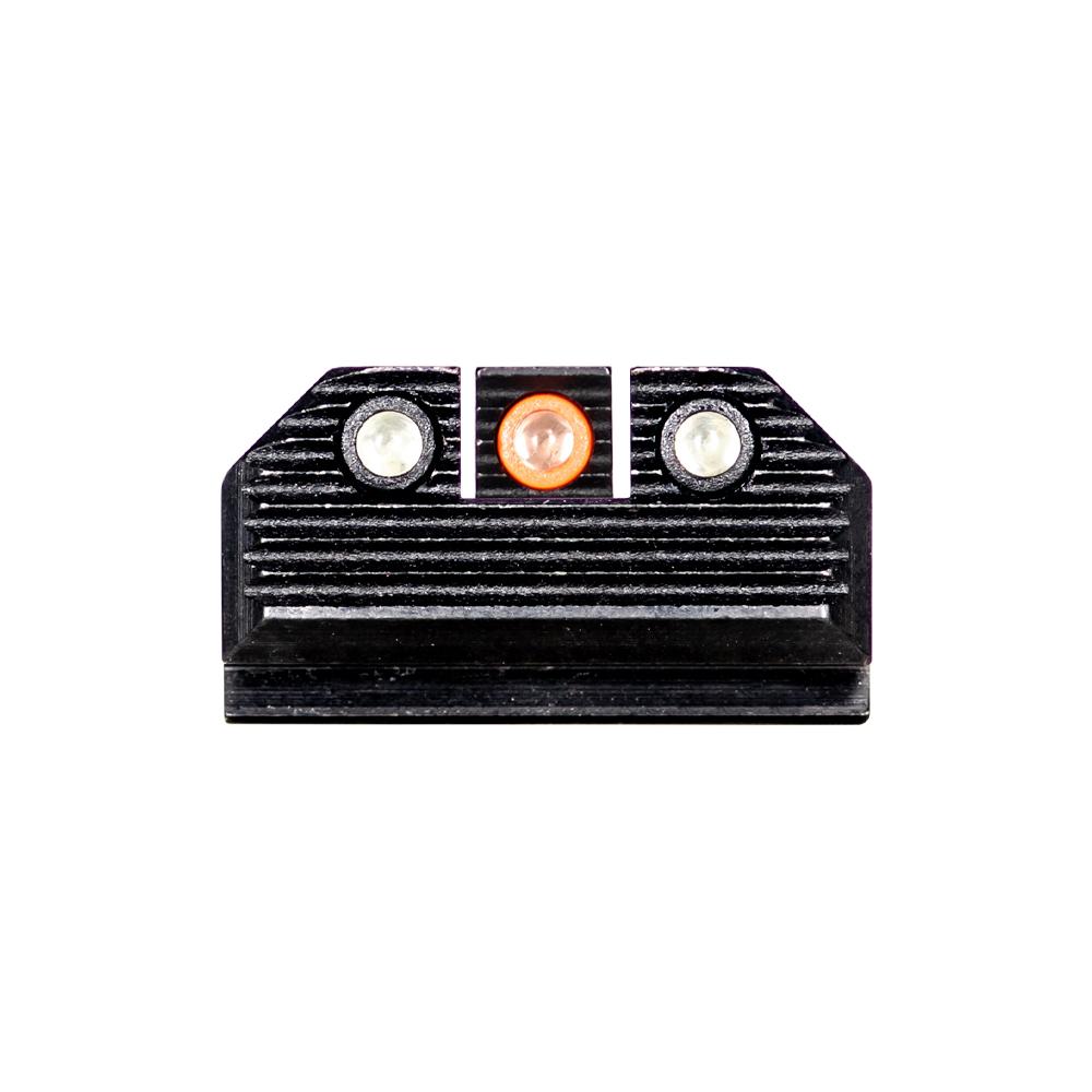 Night Fision Optics Ready Stealth Night Sight Set Orange Front Black Rear for Springfield Hellcat