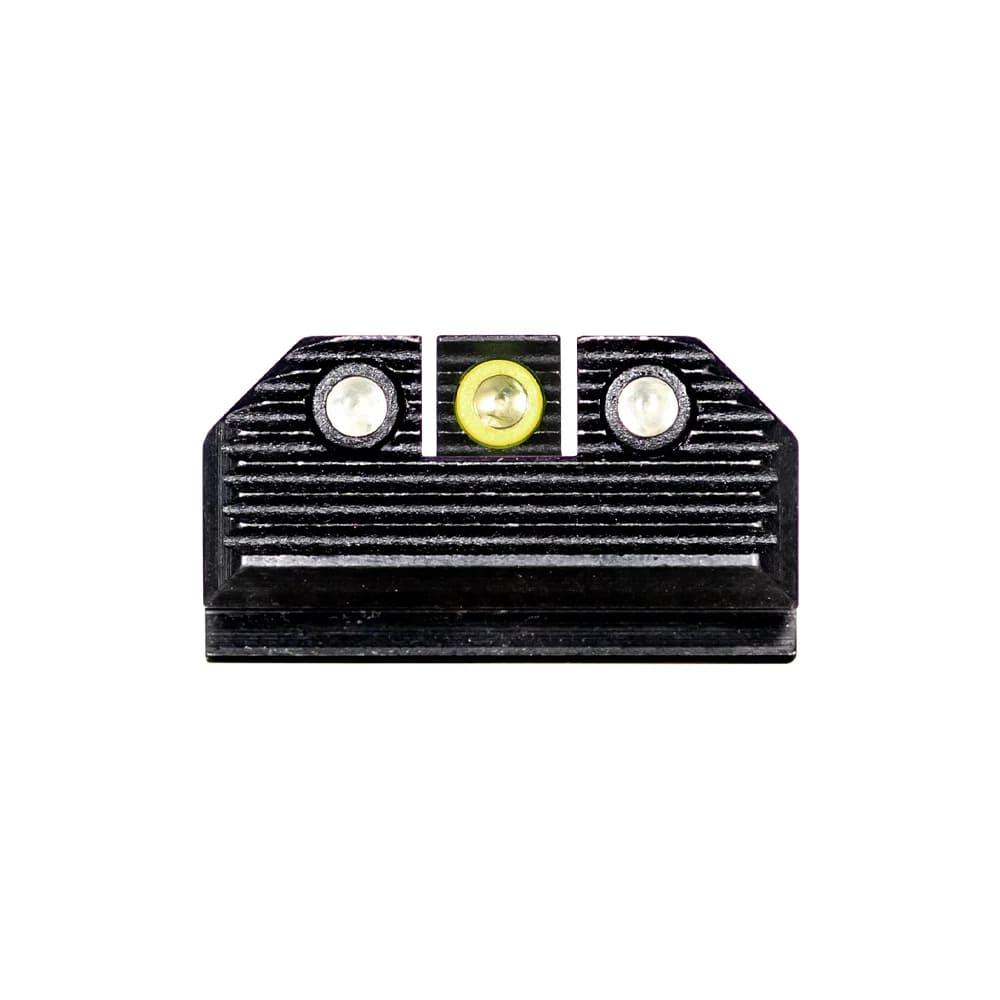 Night Fision Optics Ready Stealth Night Sight Set Yellow Front Black Rear for Springfield Hellcat