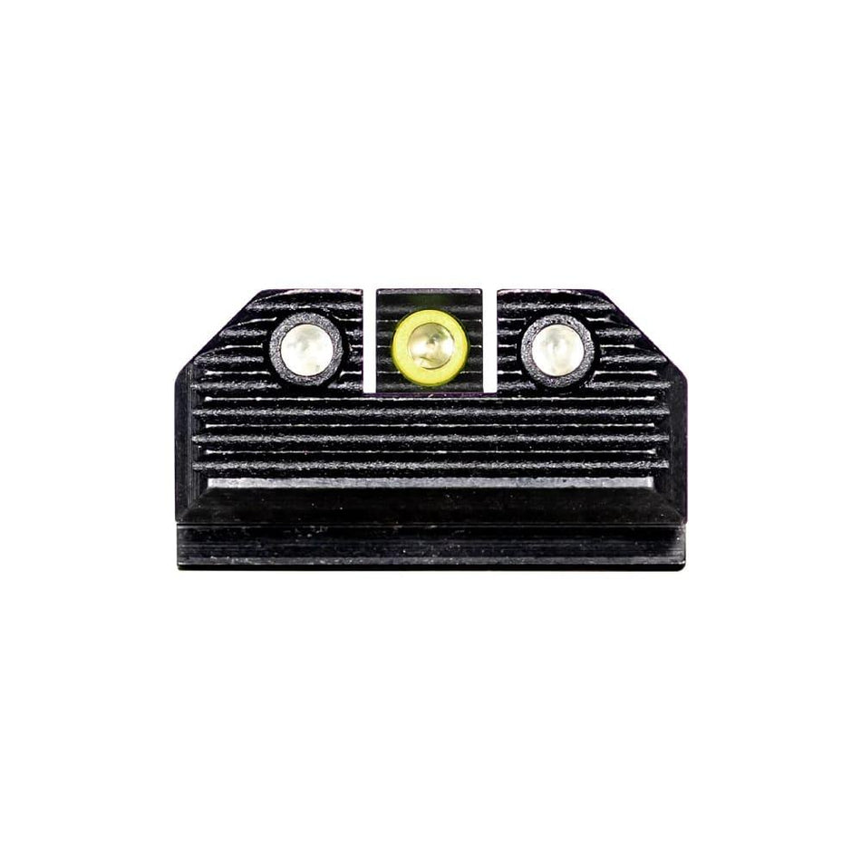 Night Fision Optics Ready Stealth Night Sight Set Yellow Front Black Rear for Springfield Hellcat