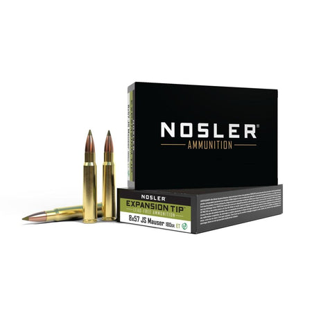 Nosler Expansion Tip 8mm Mauser 180 gr PolyTip ammo