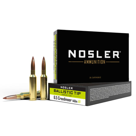 Nosler 40064 Ballistic Tip Spitzer Ballistic Tip  140 Grain 6.5mm Creedmoor