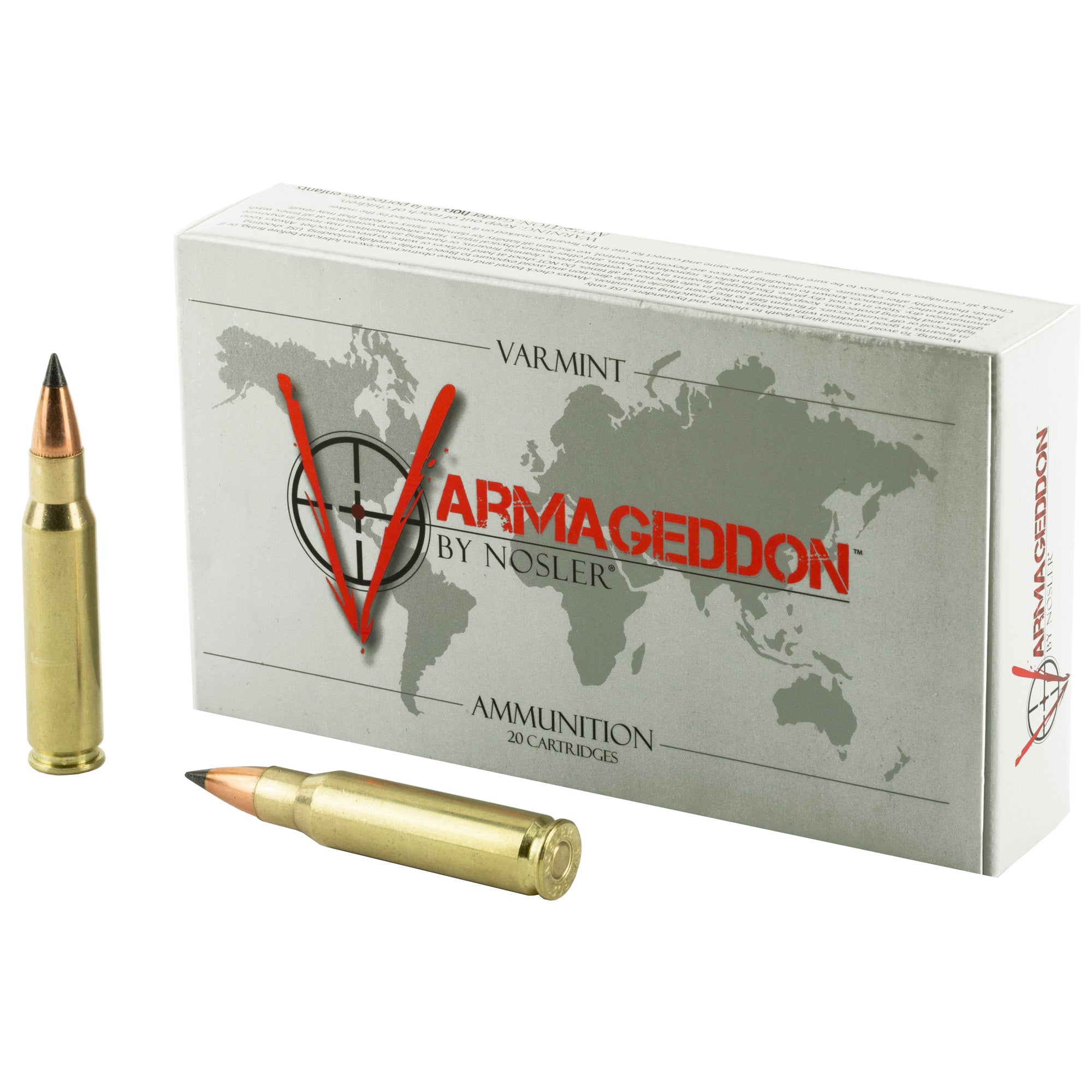 Nosler Varmageddon .308 Win / 7.62x51mm 110 gr PolyTip ammo