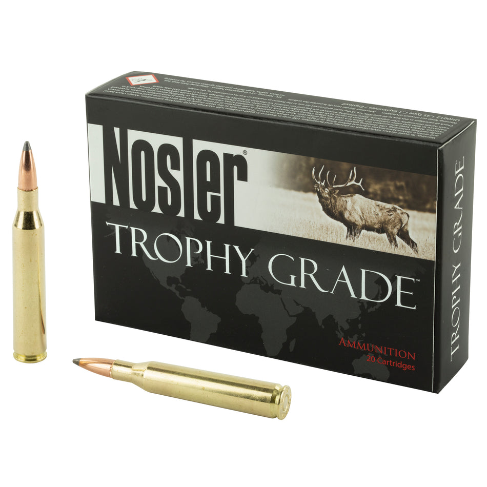 Nosler 60005 Trophy Grade Nosler Spitzer Partition  100 Grain .25-06 Remington