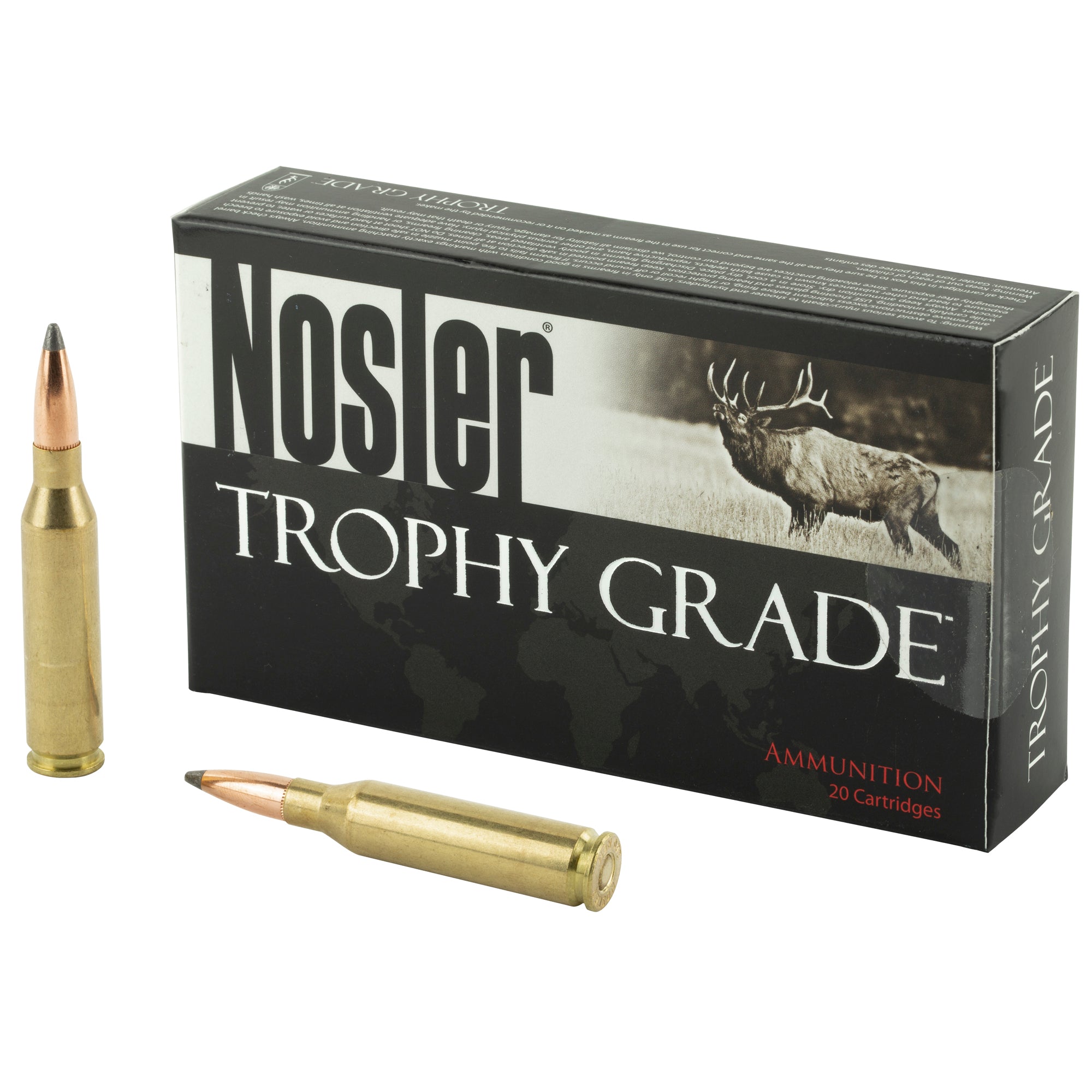 Nosler 60018 Trophy Grade Nosler Spitzer Partition  125 Grain .260 Remington