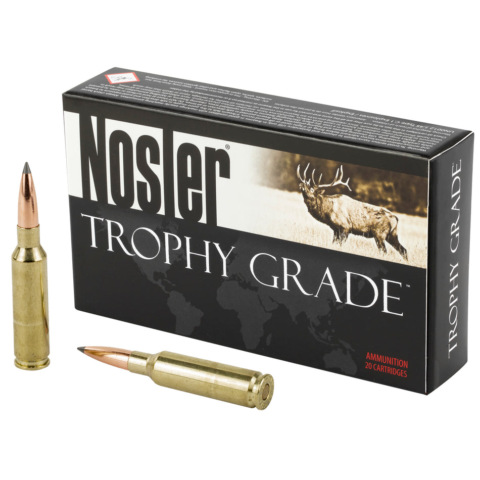 Nosler 60105 Trophy Grade Nosler Spitzer AccuBond Long Range  142 Grain 6.5mm Creedmoor