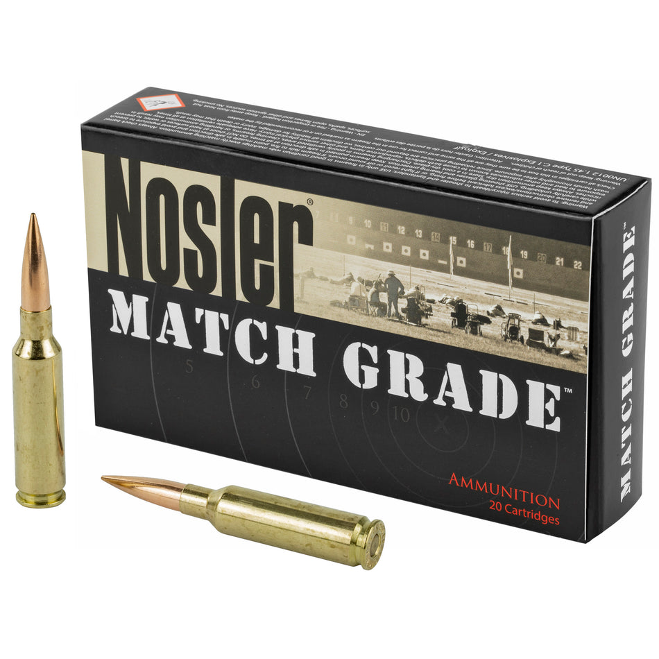 Nosler 60115 Match Grade RDF Hollow Point Boat Tail  140 Grain 6.5mm Creedmoor