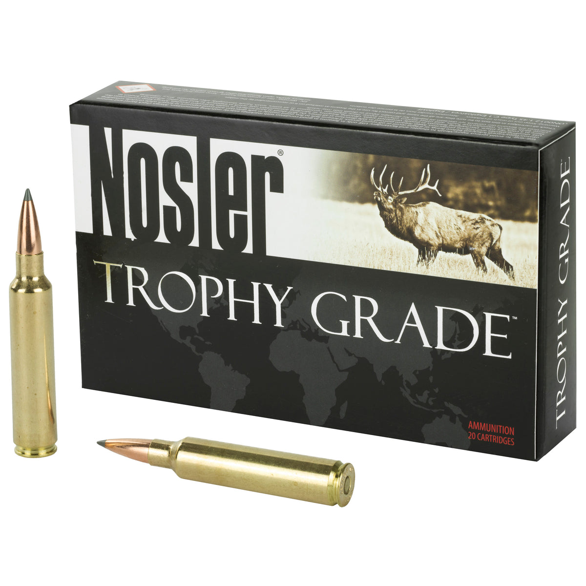 Nosler 60118 Trophy Grade Nosler Spitzer AccuBond Long Range  210 Grain .30 Nosler